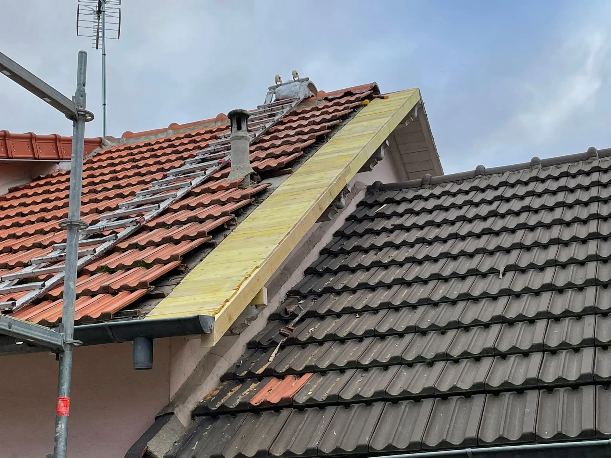 Rénovation toiture Ermont – Réfection complète et étanchéité renforcée.